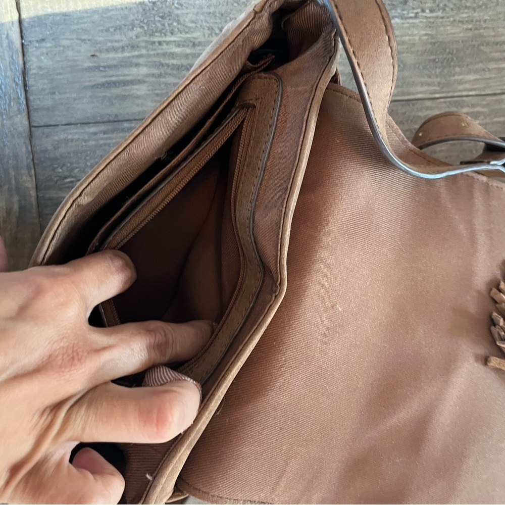 Merona patch brown purse - Picture 7 of 9